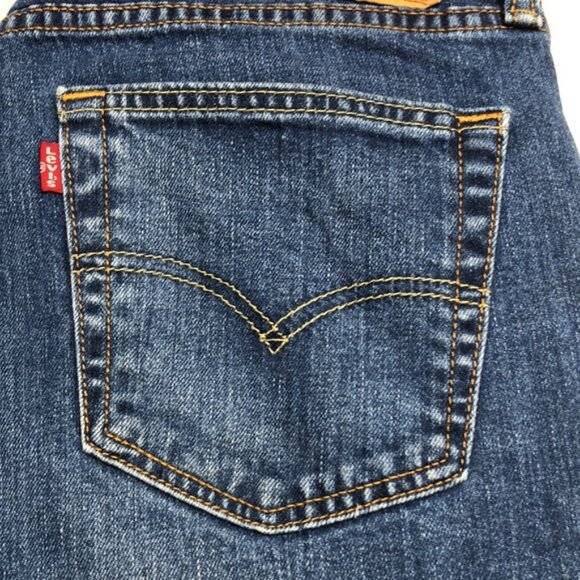 VINTAGE MENS LEVI 511 SLIM FIT JEANS 34x30 ⭐ - Picture 6 of 12